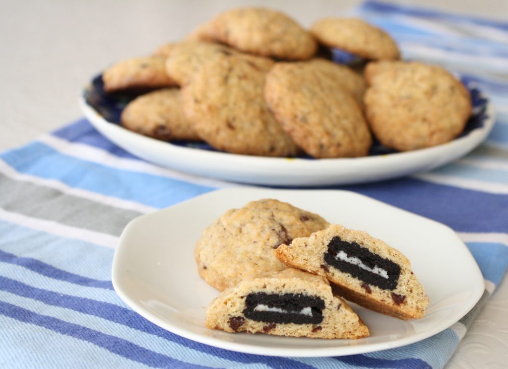 Chocolate chip cookies med Oreo