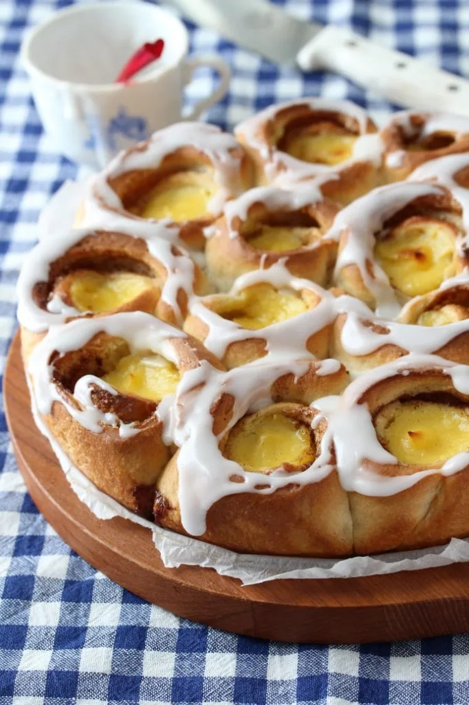 Prinsessekake med vaniljekrem