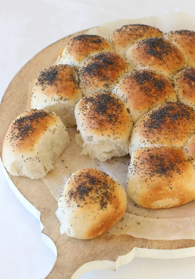 Rundstykker / brytebrød tangzhong style