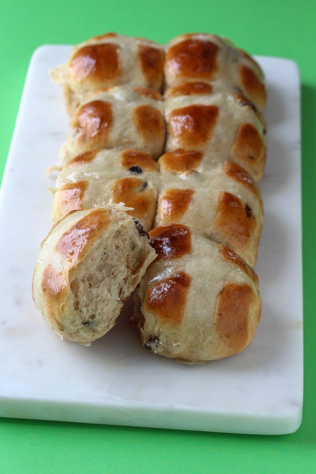 Hot Cross Buns Tangzhong Kremno 1387